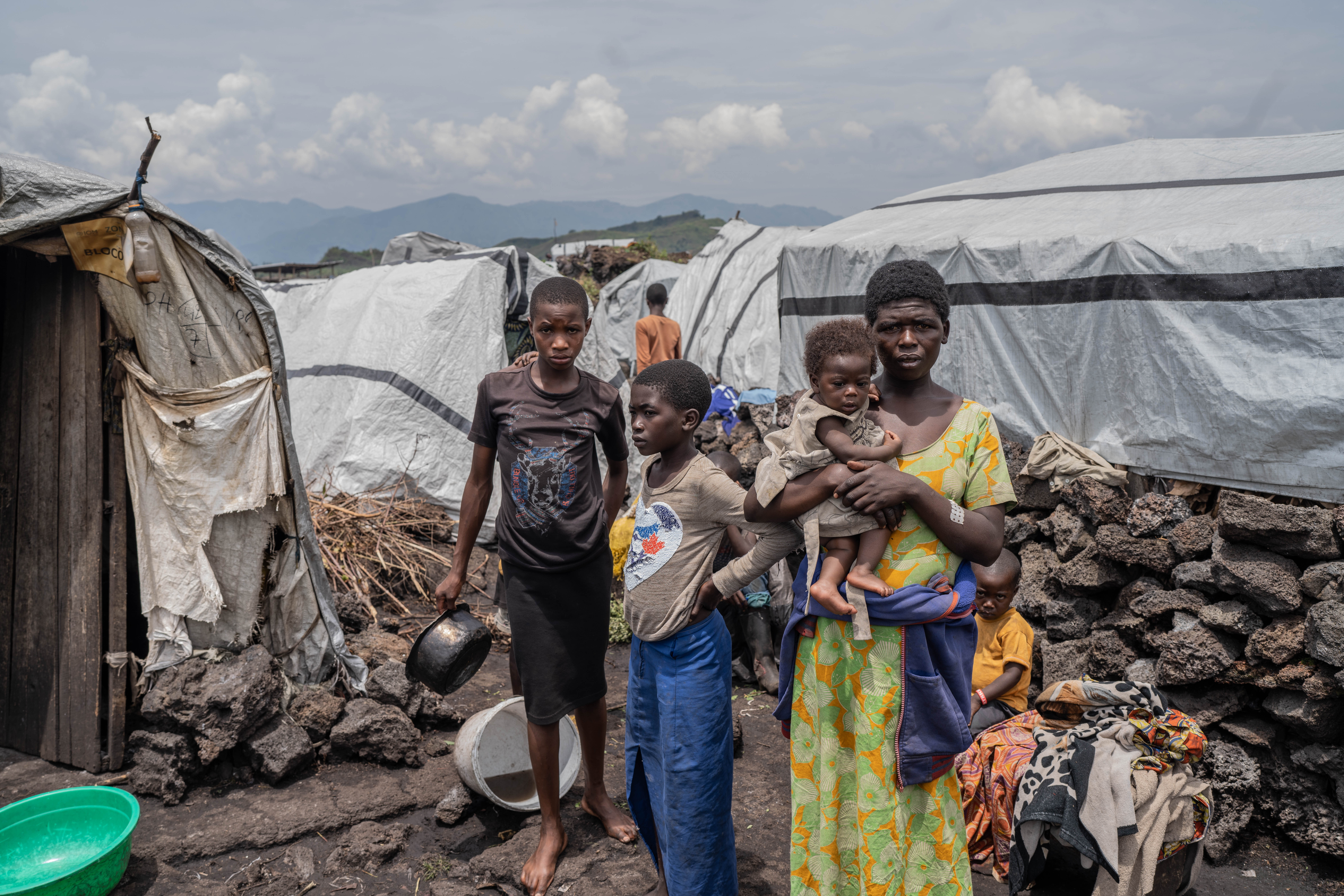 På flugt i DR Congo